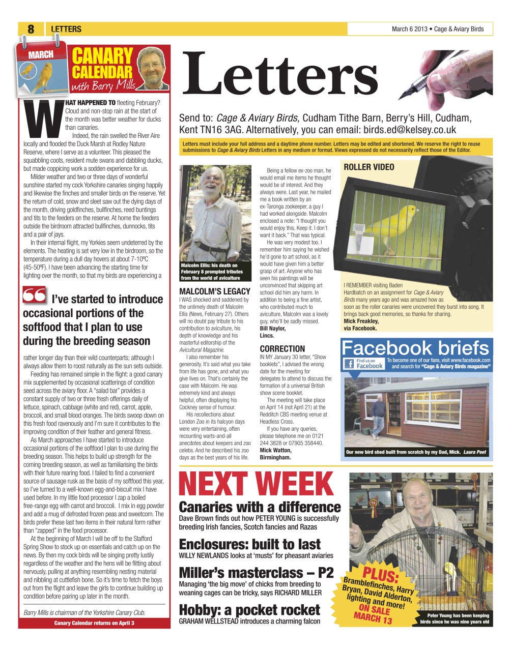 Cage & Aviary Birds Preview Pages