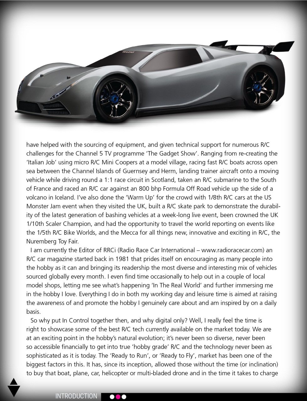 In Control Preview Pages