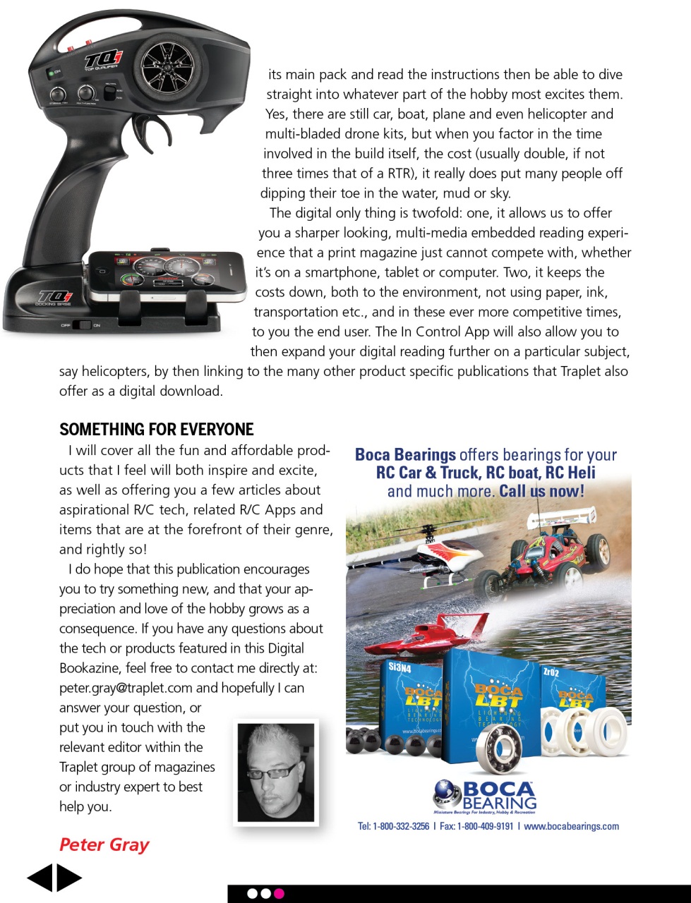 In Control Preview Pages