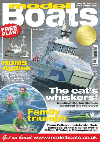 Model Boats issue April 2013