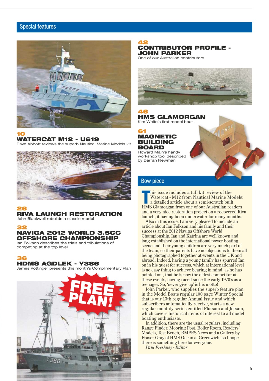 Model Boats Preview Pages