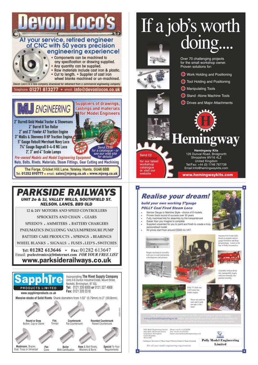 Model Engineer Preview Pages