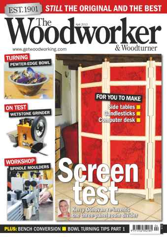 The Woodworker Magazine issue April 2013