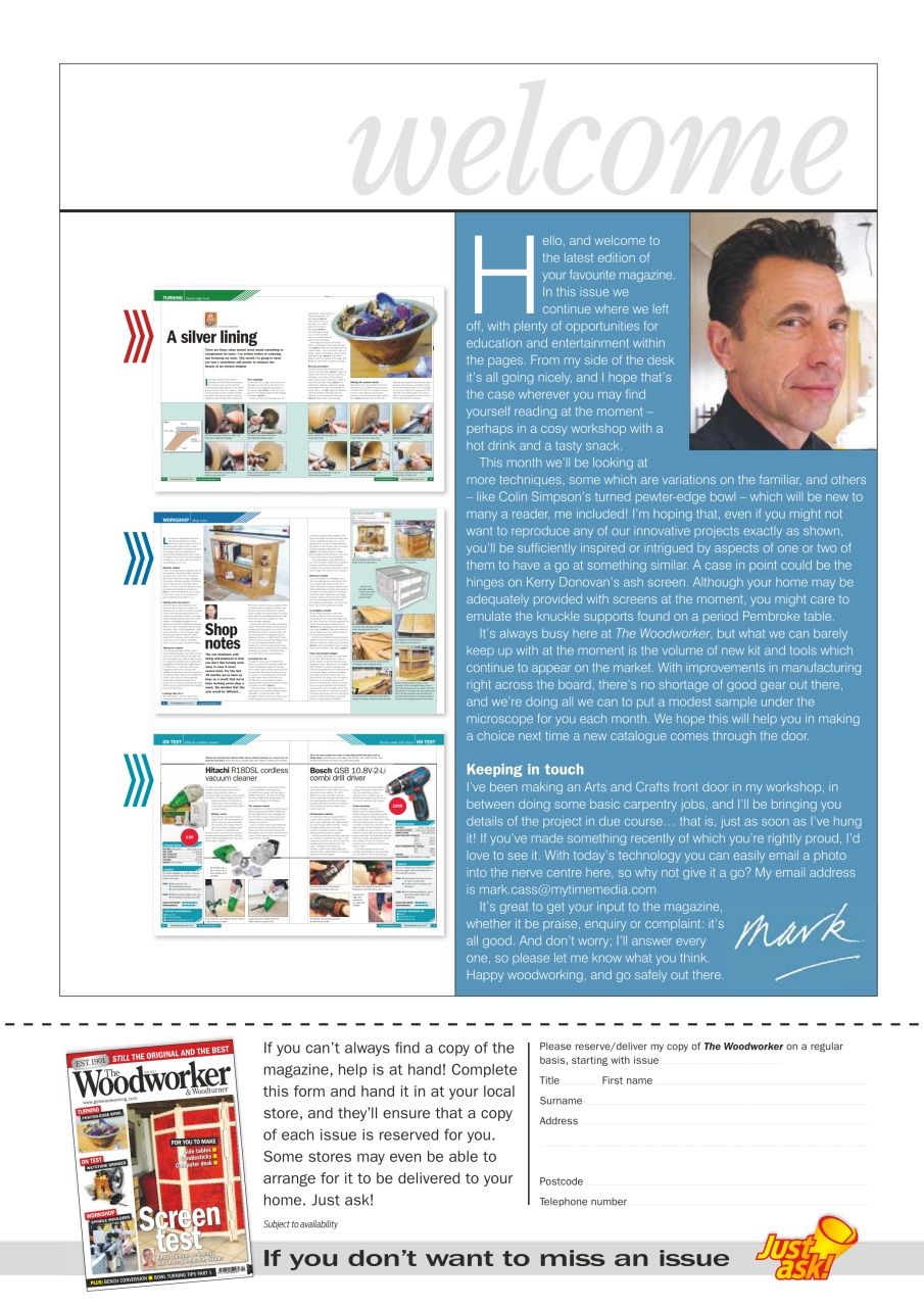The Woodworker Magazine Preview Pages