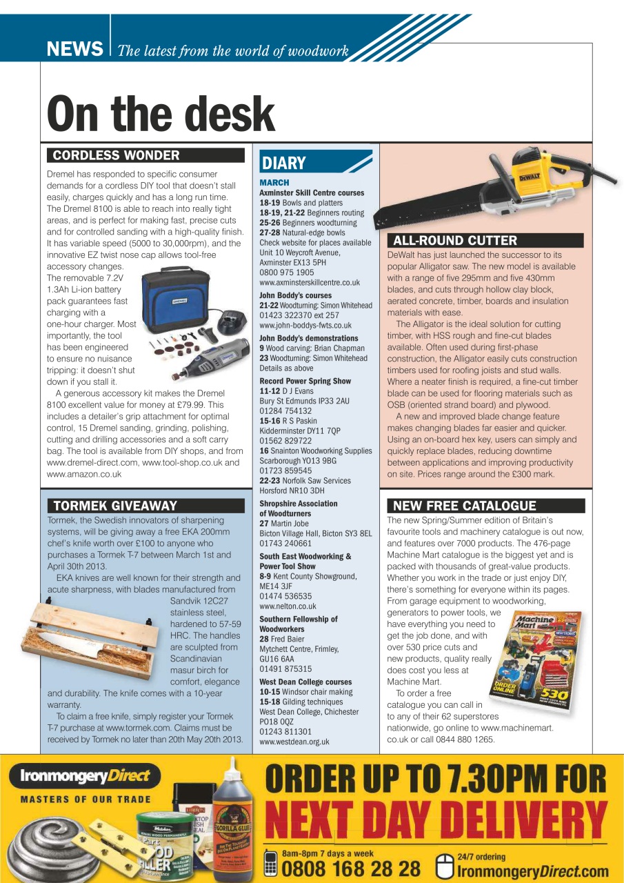 The Woodworker Magazine Preview Pages