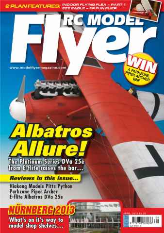 Radio Control Model Flyer issue April 2013