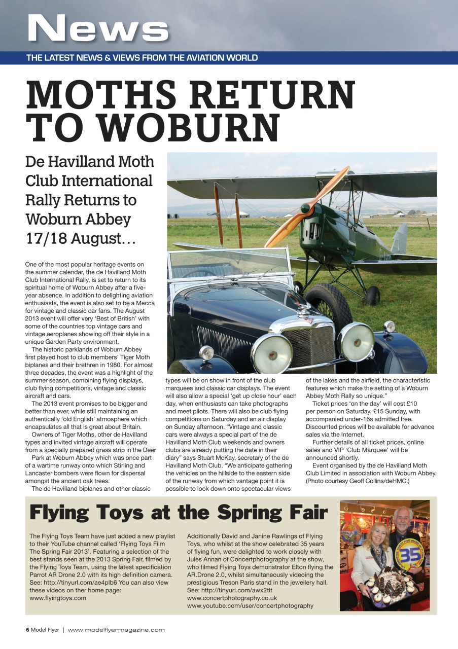 Radio Control Model Flyer Preview Pages
