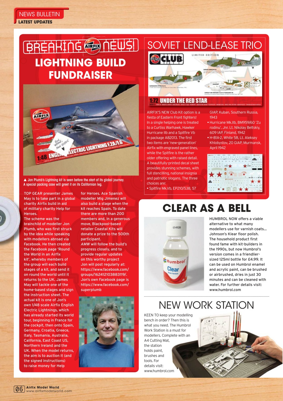 Airfix Model World Preview Pages