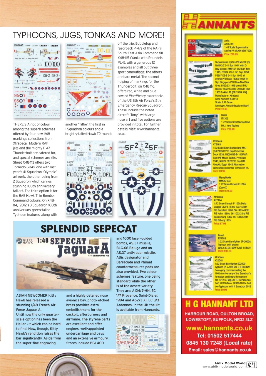 Airfix Model World Preview Pages