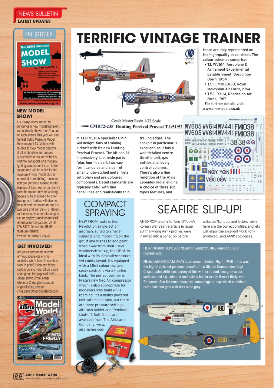 Airfix Model World Preview Pages