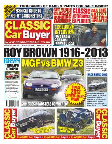 Classic Car Buyer issue CCB March 6 2013