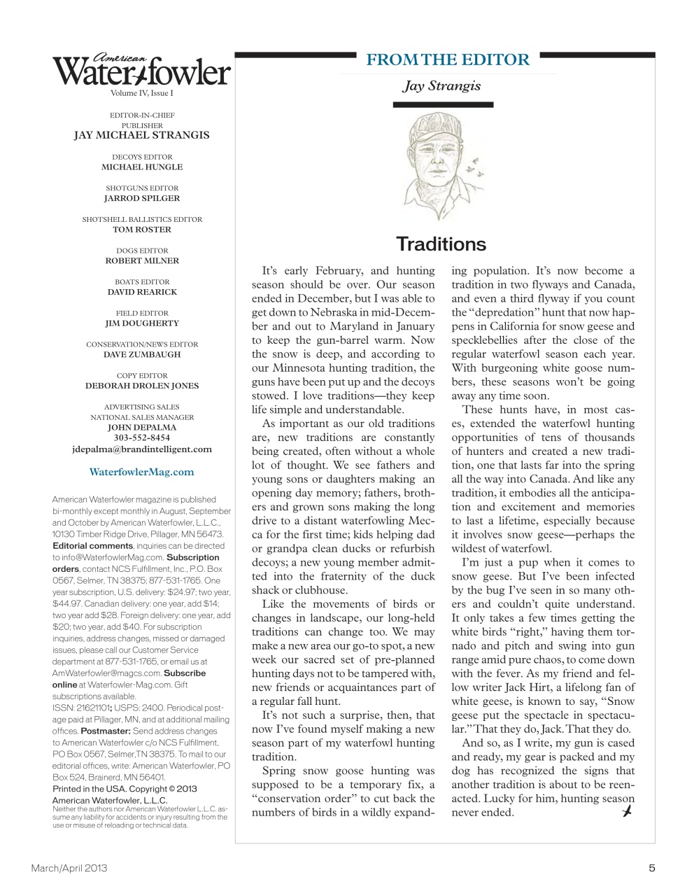 American Waterfowler Preview Pages