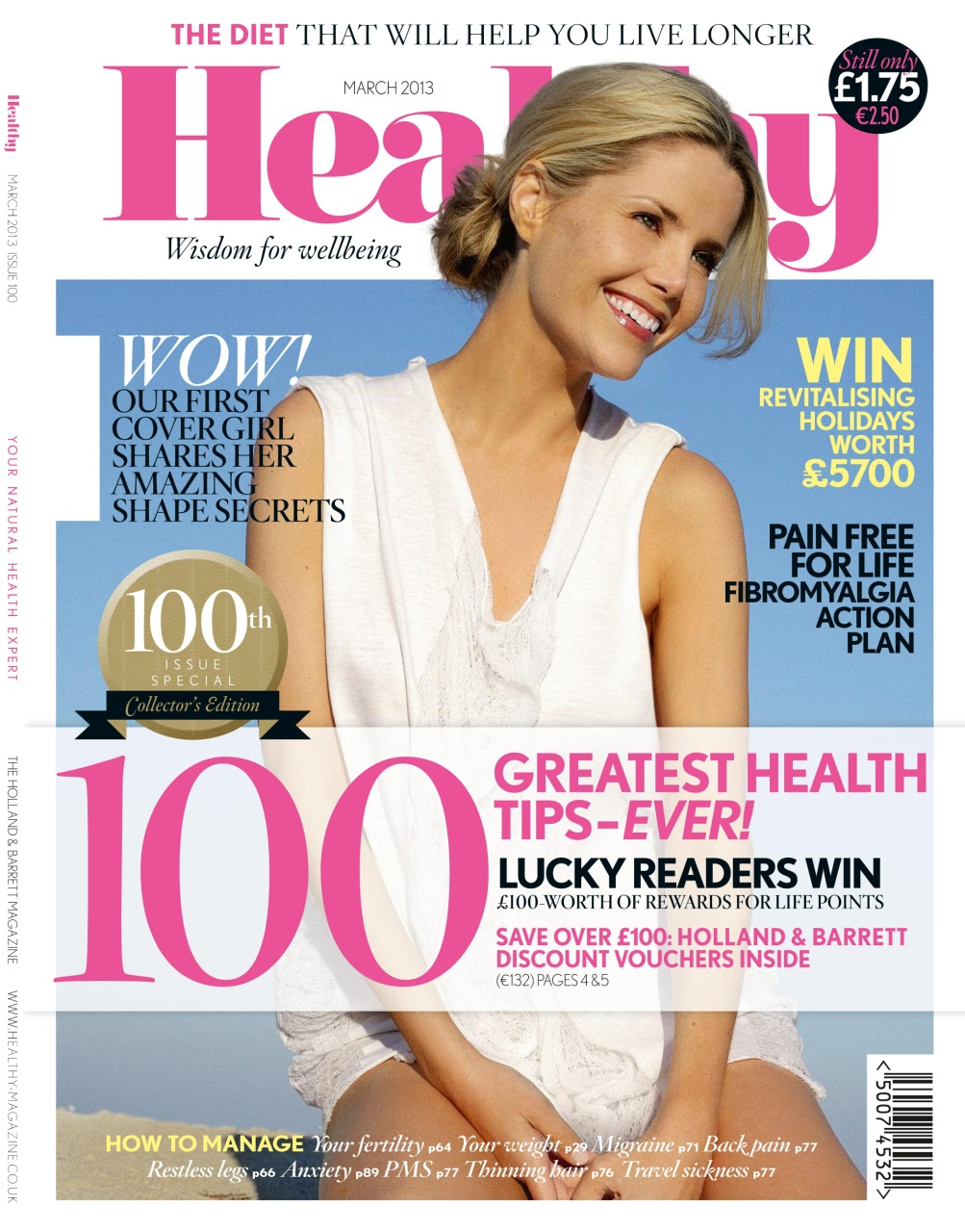 Healthy Magazine Preview Pages