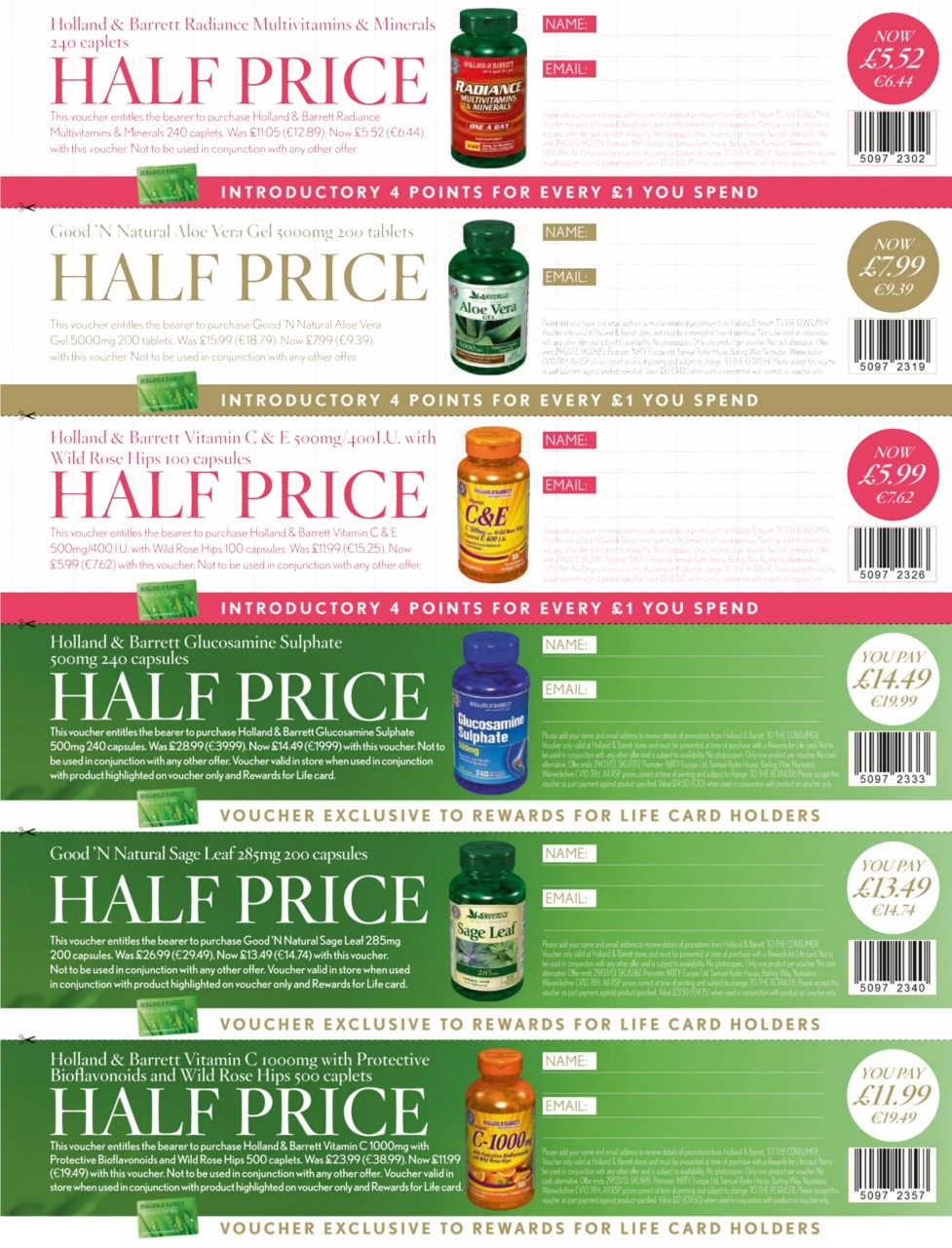 Healthy Magazine Preview Pages