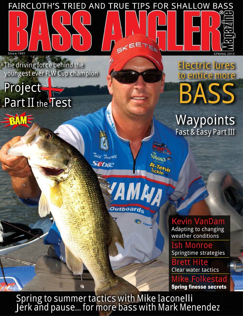 BASS ANGLER MAGAZINE Preview Pages