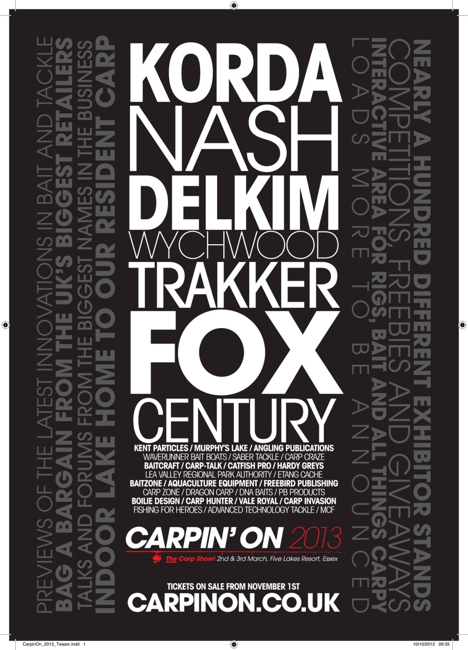 Big Carp Magazine Preview Pages