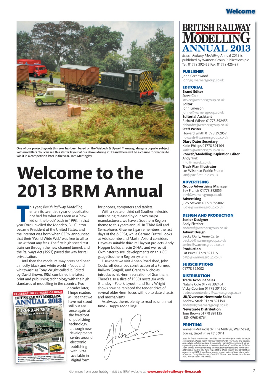 British Railway Modelling (BRM) Preview Pages
