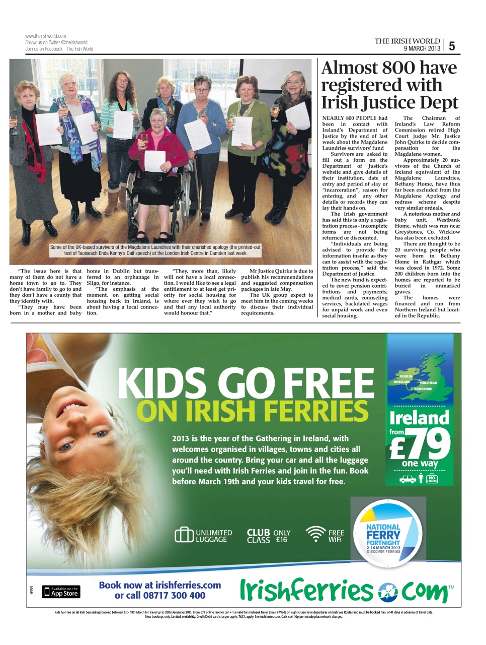 Irish World Preview Pages