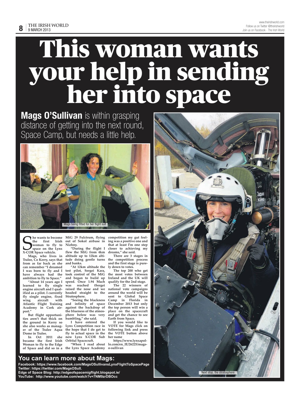 Irish World Preview Pages