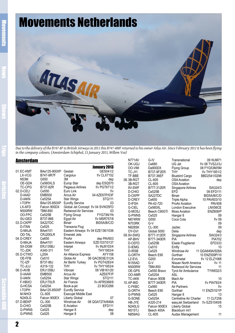 Scramble Magazine Preview Pages