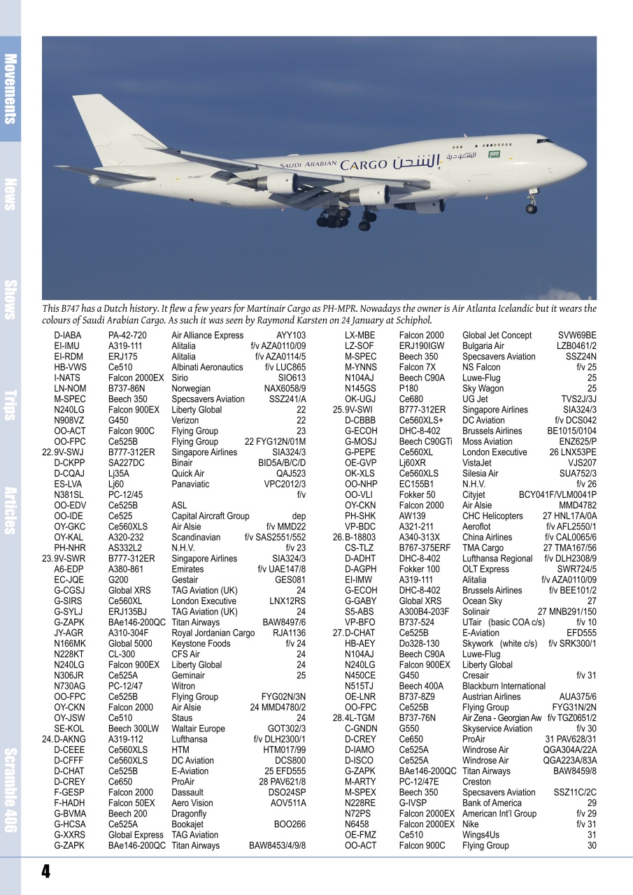 Scramble Magazine Preview Pages