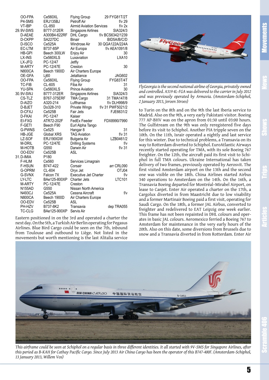 Scramble Magazine Preview Pages