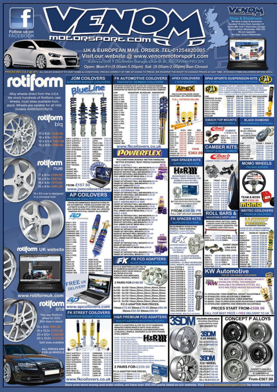 Performance VW Preview Pages