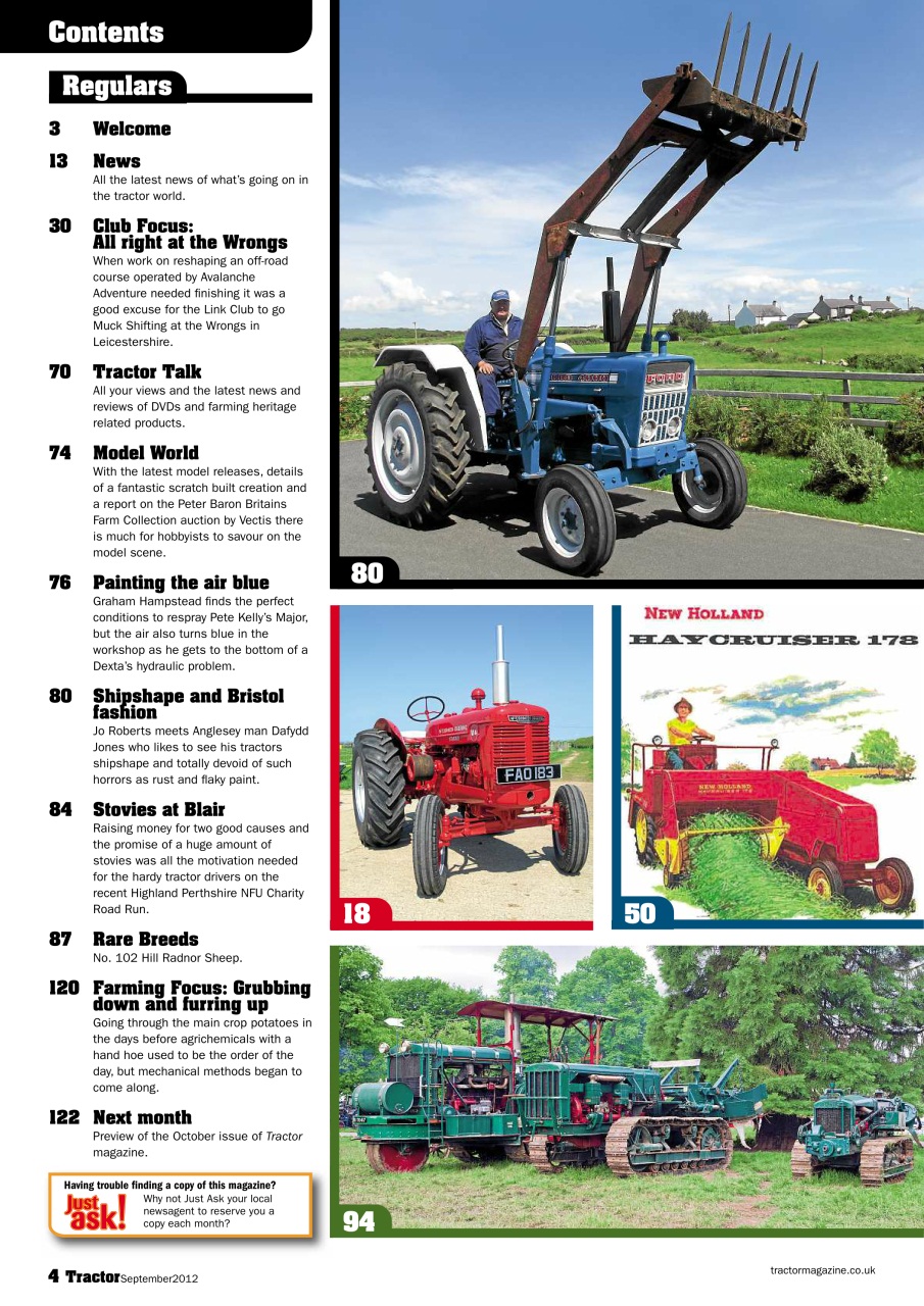Tractor & Farming Heritage Magazine Preview Pages