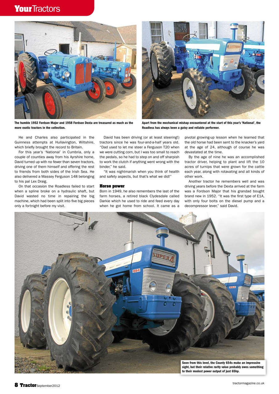 Tractor & Farming Heritage Magazine Preview Pages
