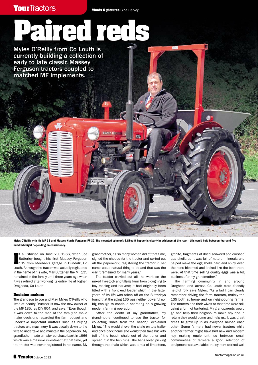 Tractor & Farming Heritage Magazine Preview Pages