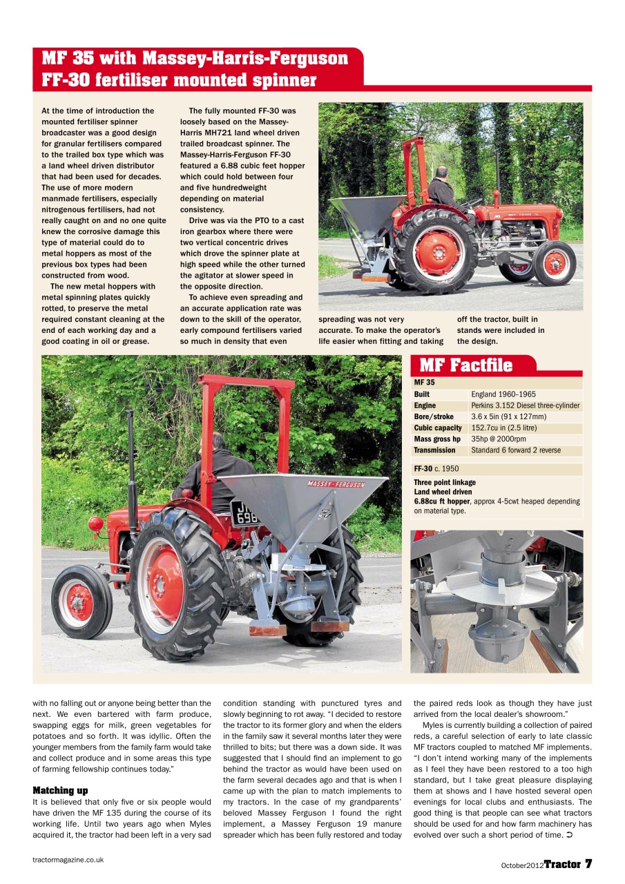 Tractor & Farming Heritage Magazine Preview Pages