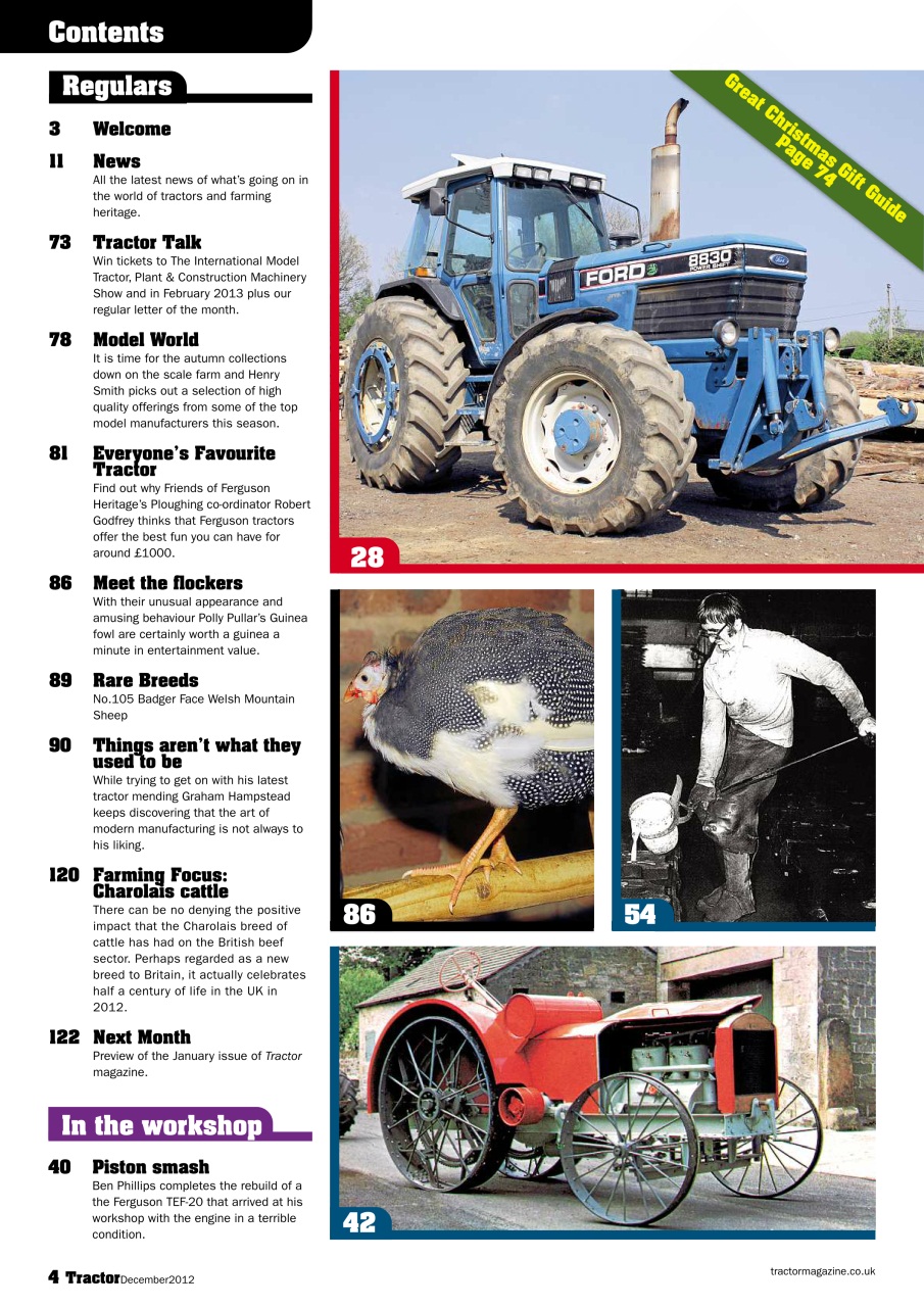 Tractor & Farming Heritage Magazine Preview Pages