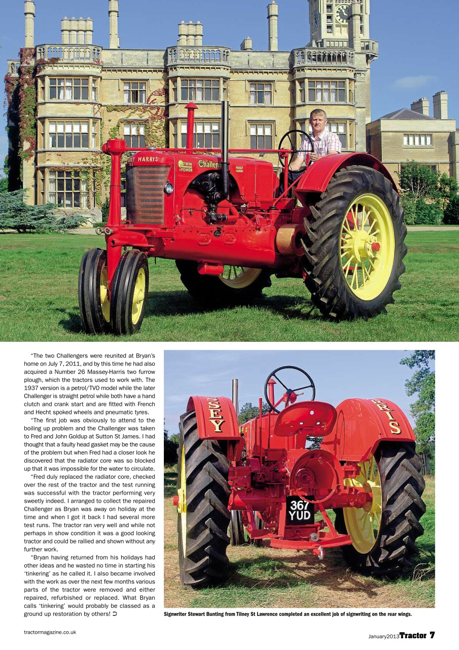 Tractor & Farming Heritage Magazine Preview Pages