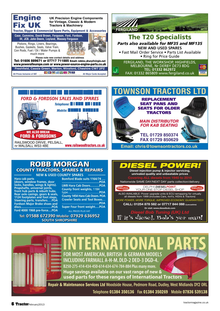 Tractor & Farming Heritage Magazine Preview Pages