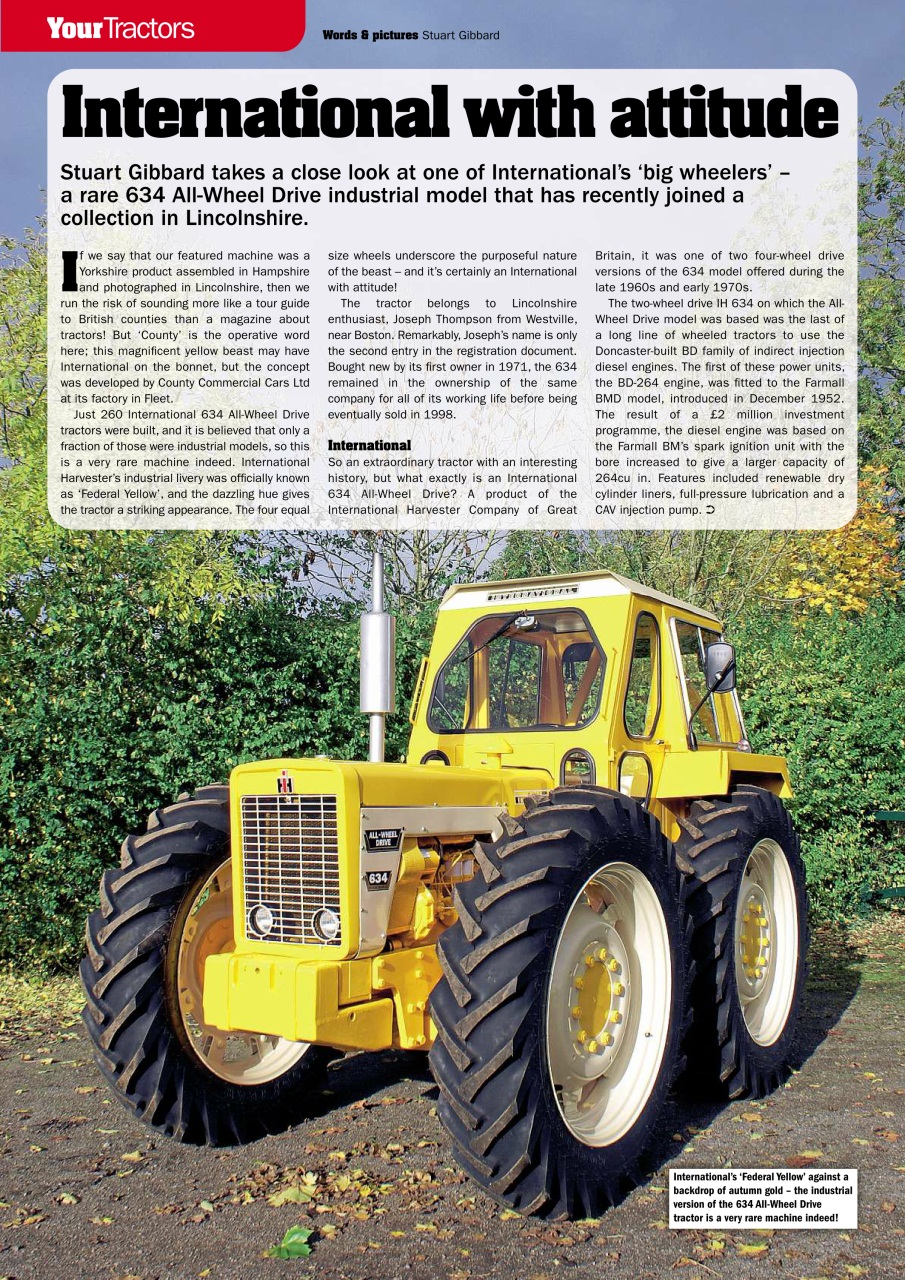 Tractor & Farming Heritage Magazine Preview Pages