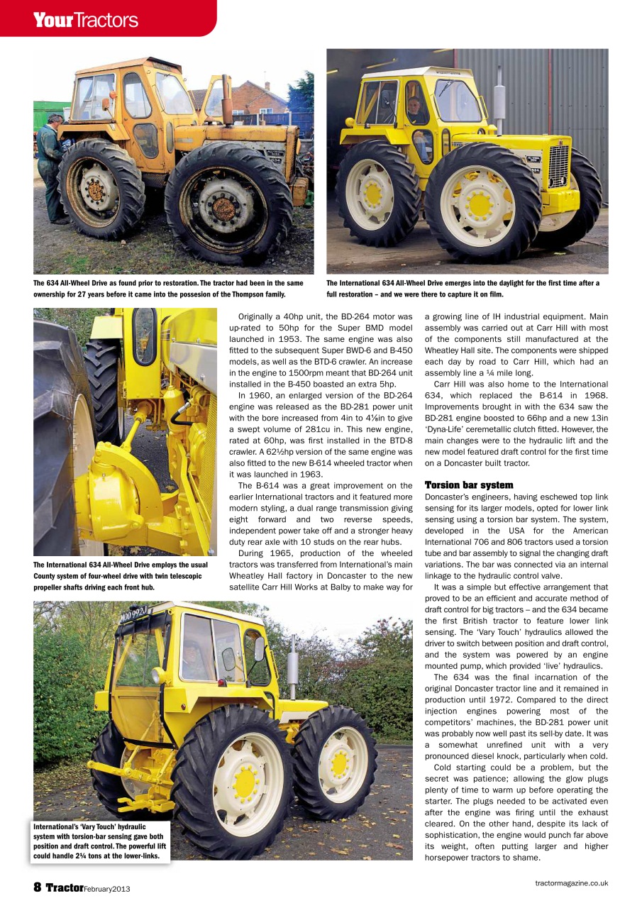 Tractor & Farming Heritage Magazine Preview Pages