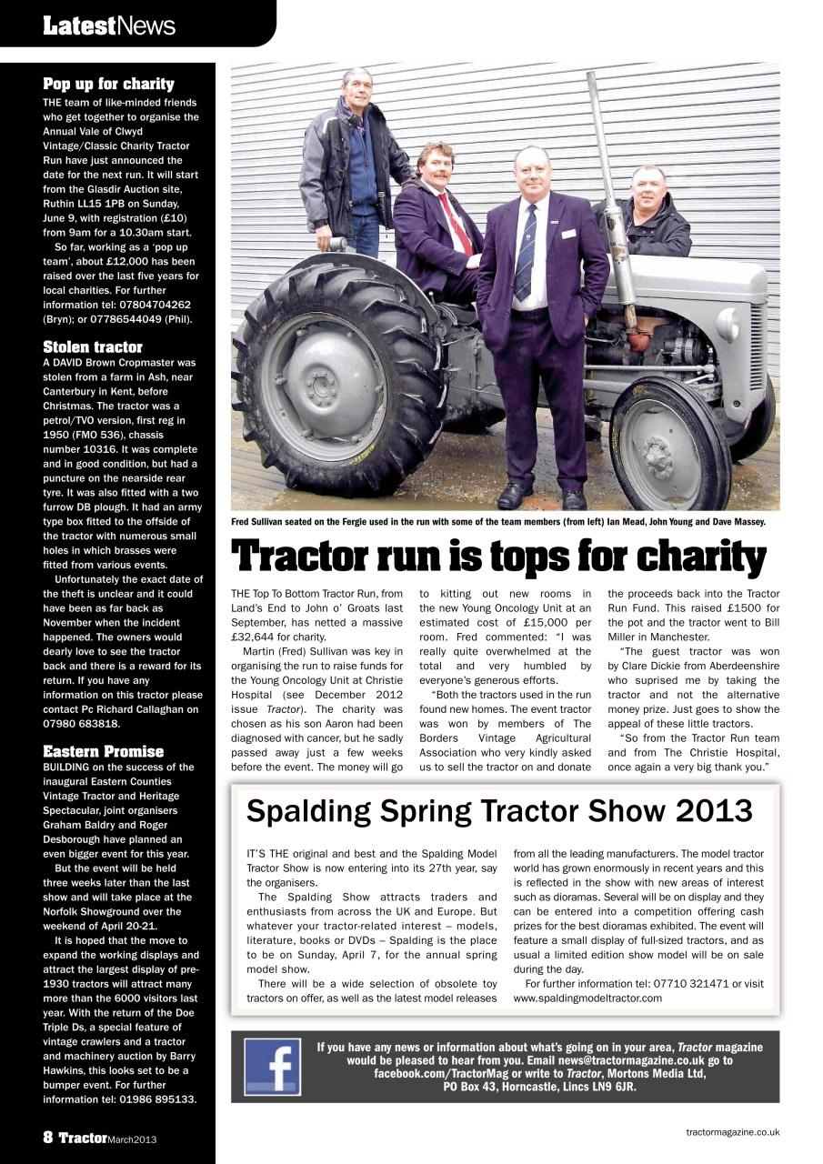 Tractor & Farming Heritage Magazine Preview Pages