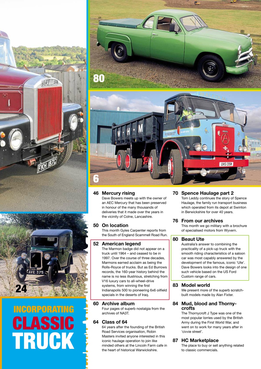 Heritage Commercials Magazine Preview Pages