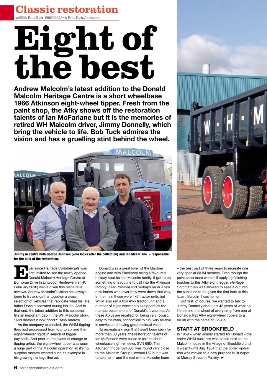 Heritage Commercials Magazine Preview Pages