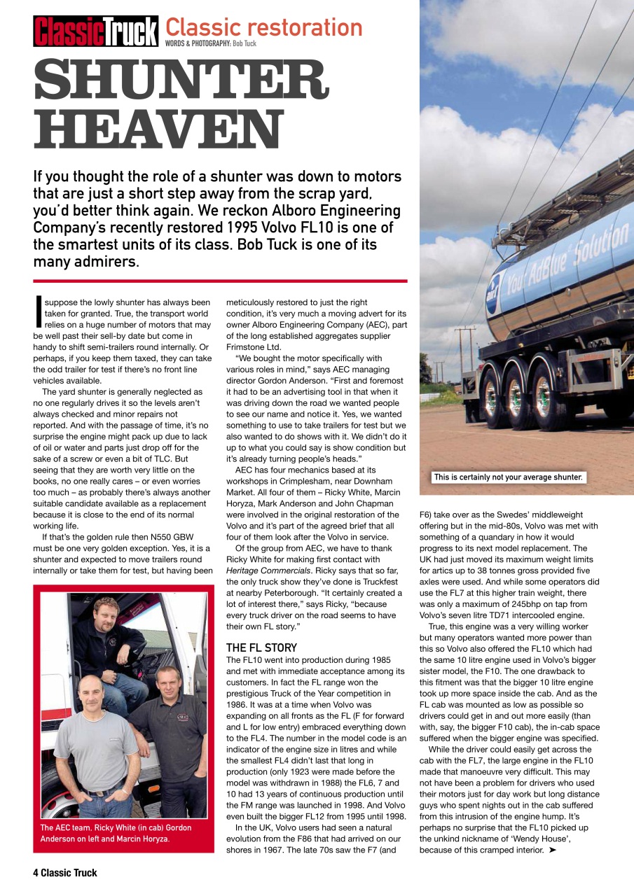 Heritage Commercials Magazine Preview Pages