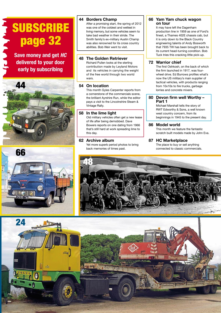 Heritage Commercials Magazine Preview Pages