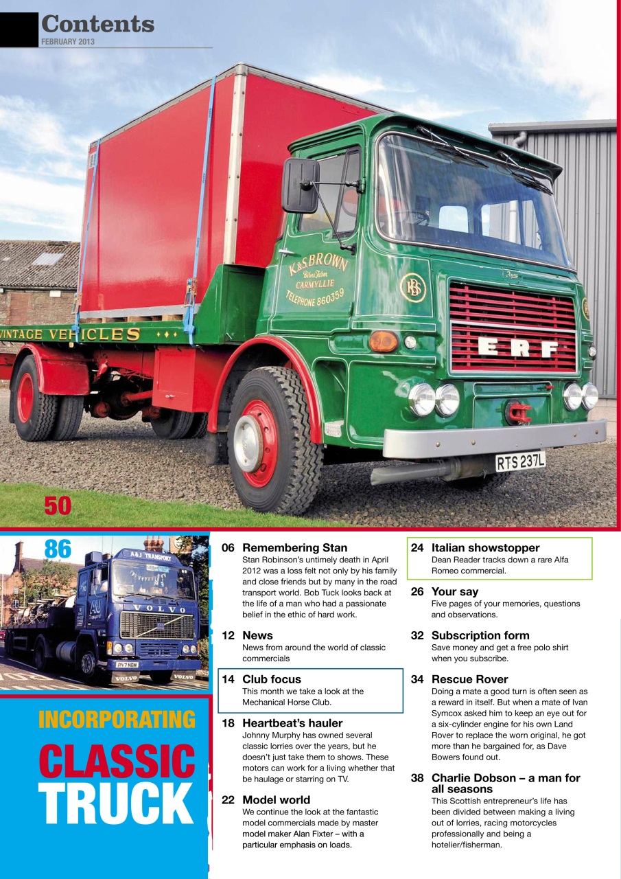 Heritage Commercials Magazine Preview Pages