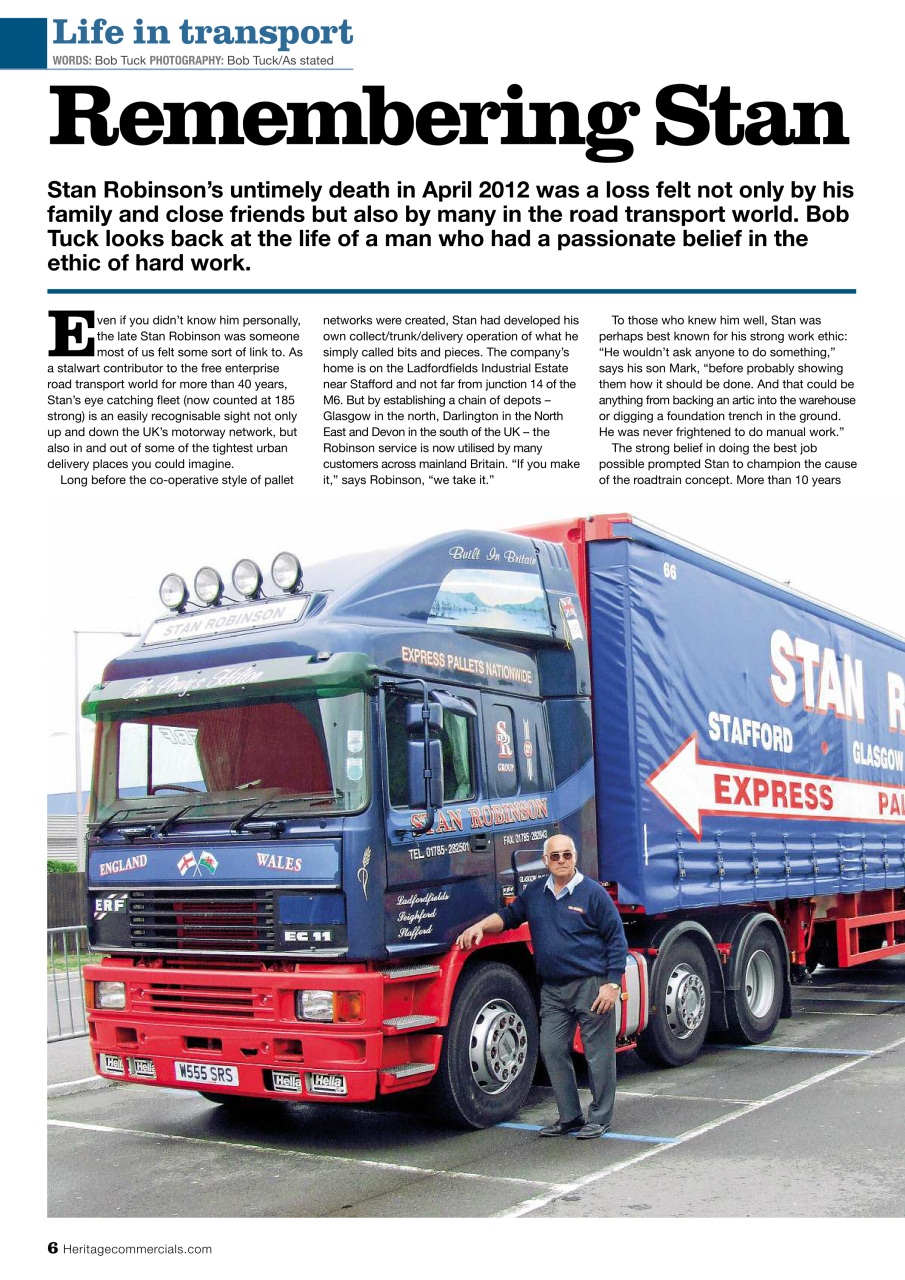 Heritage Commercials Magazine Preview Pages