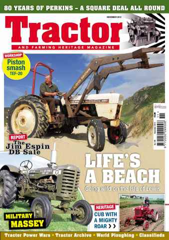 Tractor & Farming Heritage Magazine issue November 2012