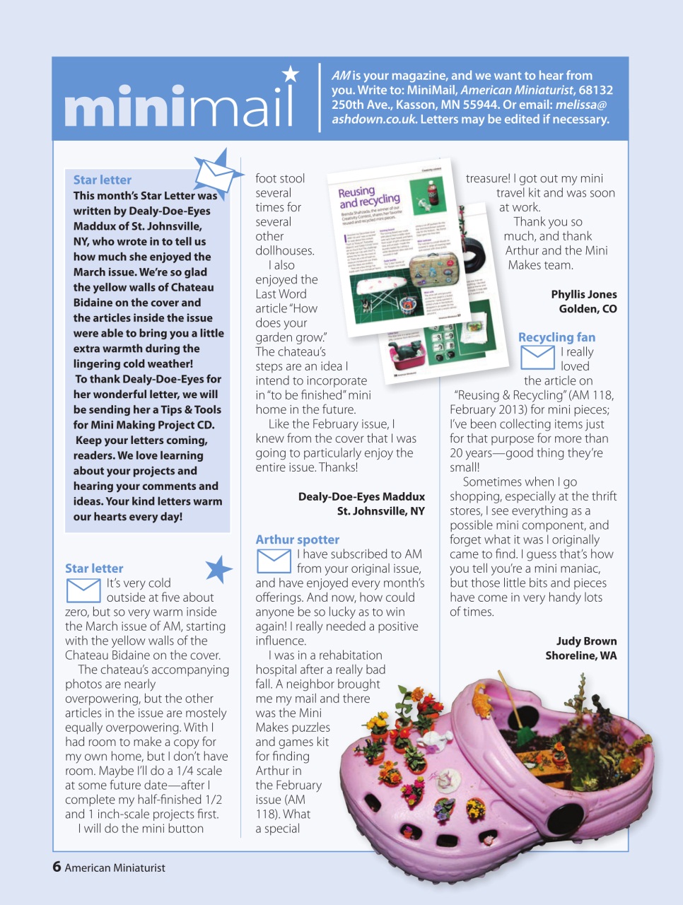 American Miniaturist Preview Pages
