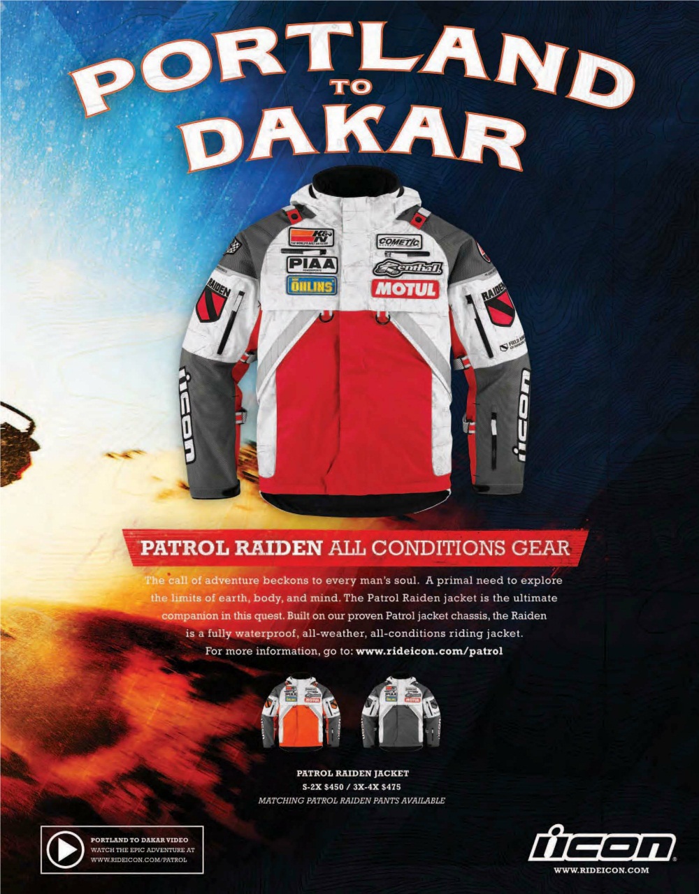 Adventure Motorcycle Preview Pages