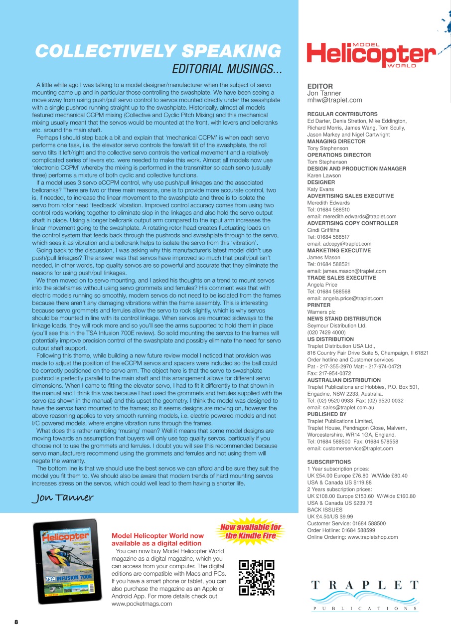 In Control Preview Pages