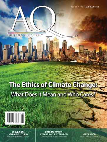 AQ: Australian Quarterly issue 84.1