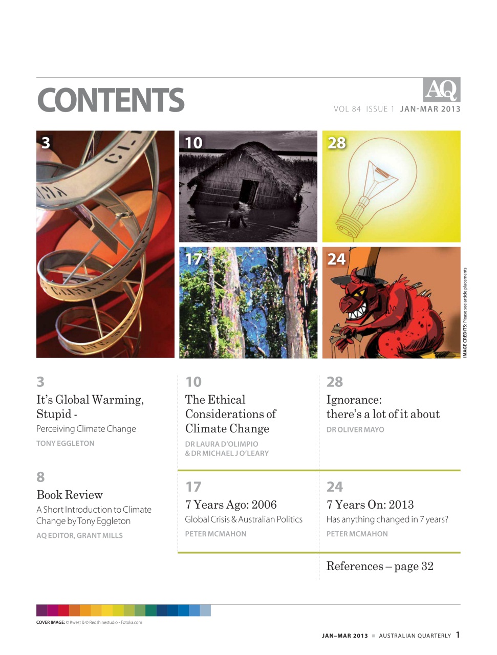 AQ: Australian Quarterly Preview Pages