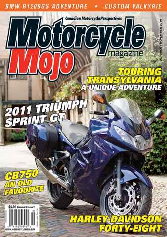 Motorcycle Mojo issue October November 2010